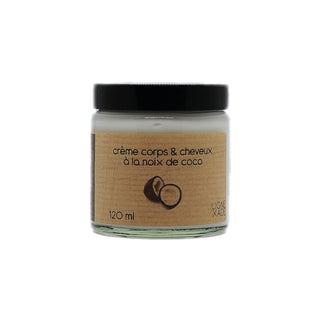 Crème coco Cheveux et Corps